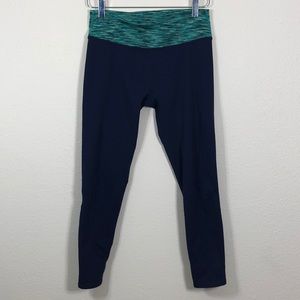 Fabletics Workout Leggings Zipper Bottoms